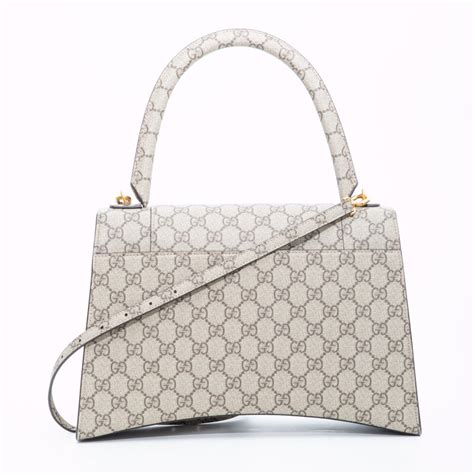 Gucci 681696 The Hacker Project Medium Hourglass bag Beige .